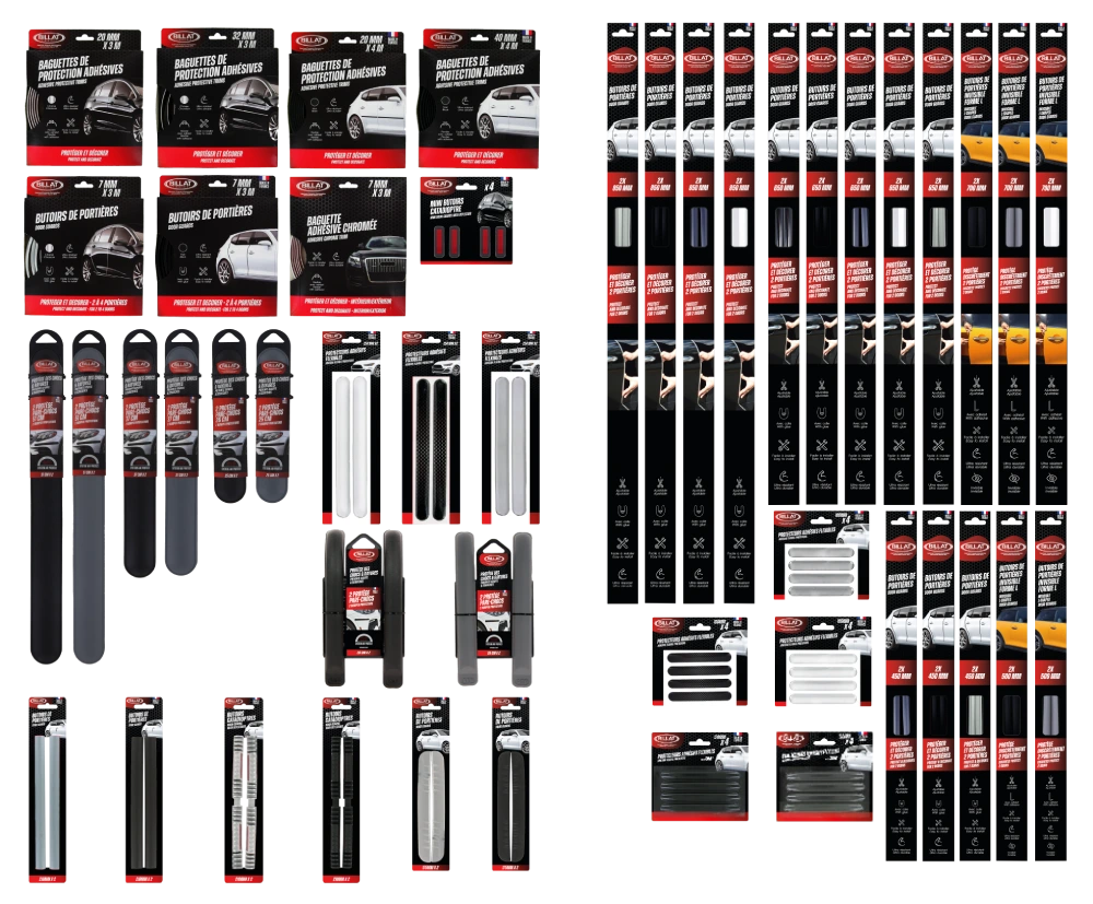 Linéaire gamme magasin gondole